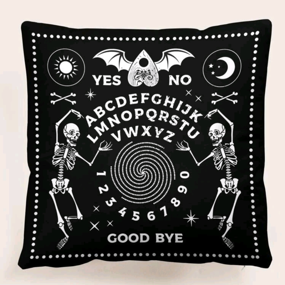 Ouija board pillow case